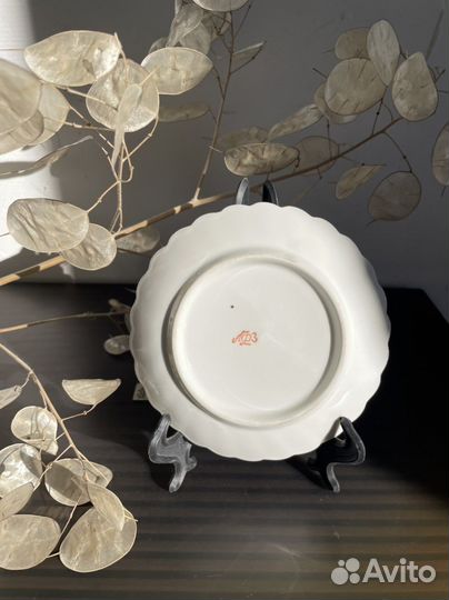 Кофейное блюдце Графин лфз СССР