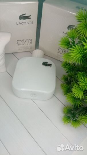 Мужской парфюм Lacoste Blanc - Pure
