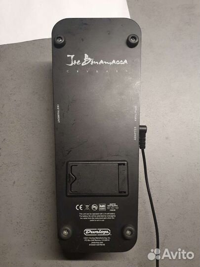 Dunlop педаль JB95 Joe Bonamassa Cry Baby Wah