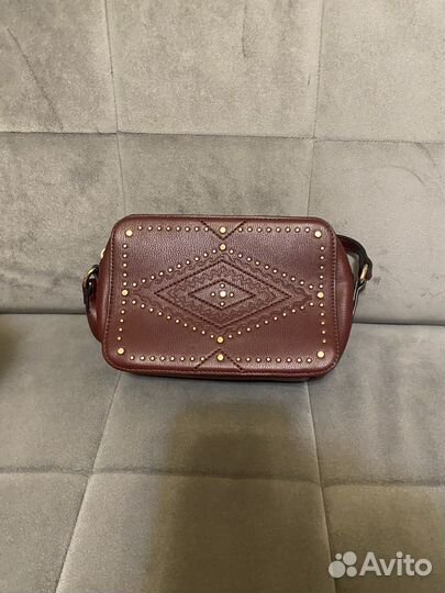 Сумка бордовая springfield