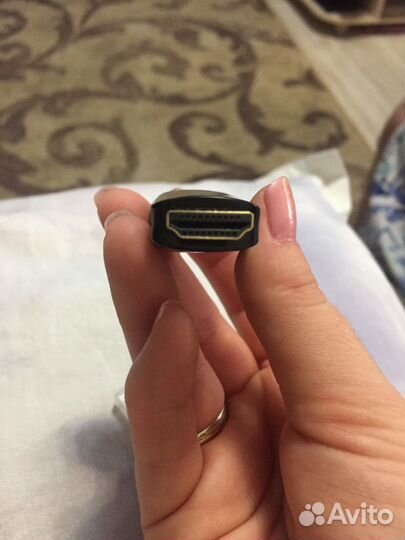 Hdmi-vga, переходник-эмулятор монитора новый