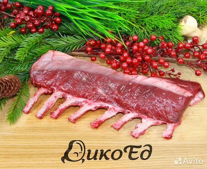 Корейка косули на кости