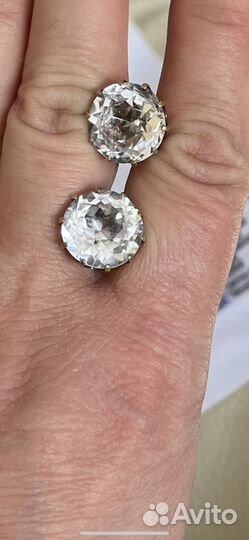 Запонки серебряные с позолотой СССР