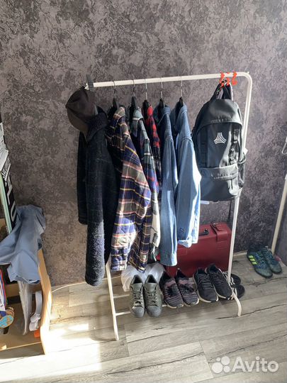 Вешалка напольная рейл