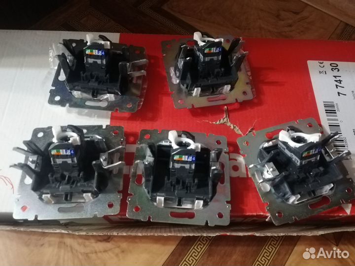 Legrand Valena интернет розетки - 5шт