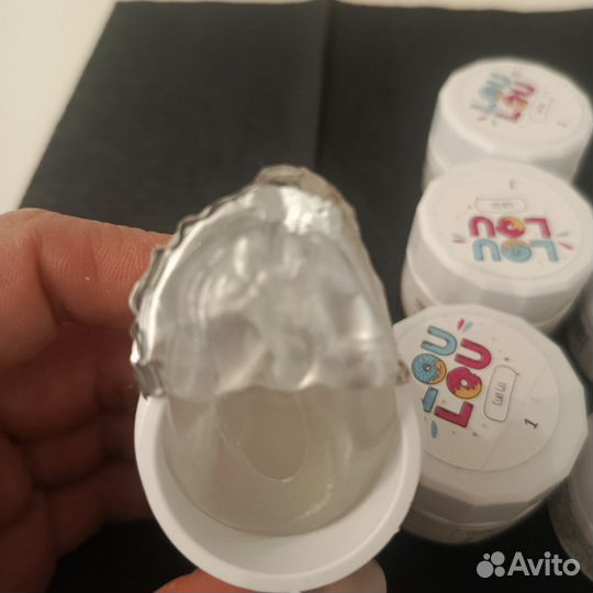 Полигель пластелин для наращивания, ремонта ногтей