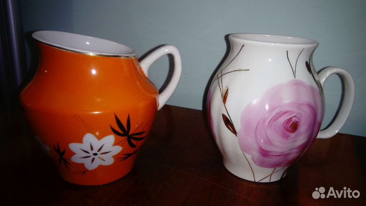 Молочник фарфор СССР