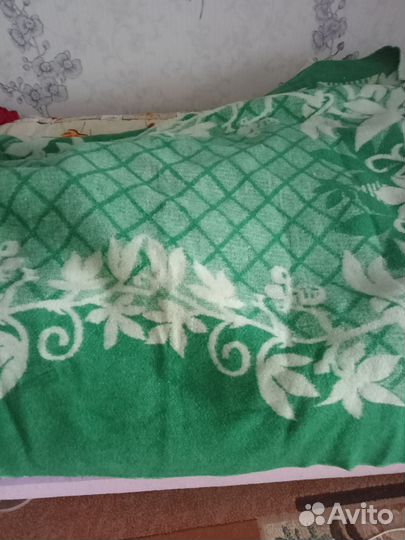 Одеяло шерстяное новое