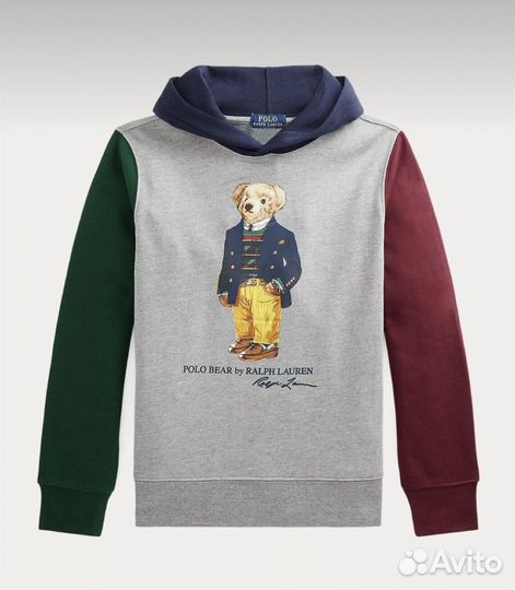 Ralph lauren teddy bear толстовка, оригинал