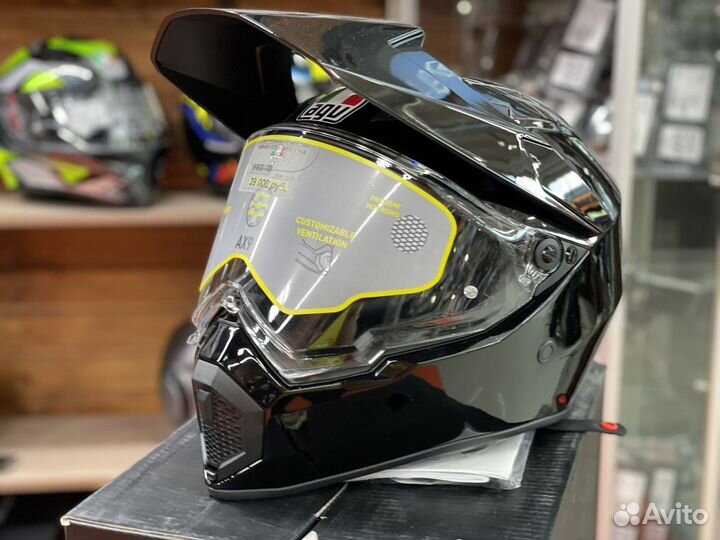 Шлем AGV AX9 mono E2205 - black