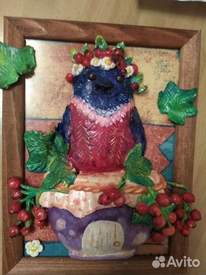 Интерьерная картина Птичка-синичка