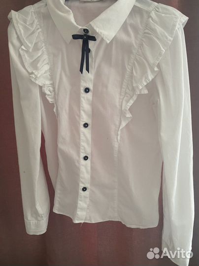 Блузка школьная 152