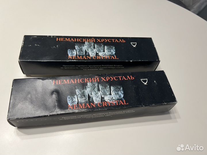 Хрустальные рюмки. Неманский хрусталь