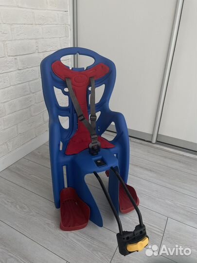 Велокресло bellelli pepe с креплением на велосипед