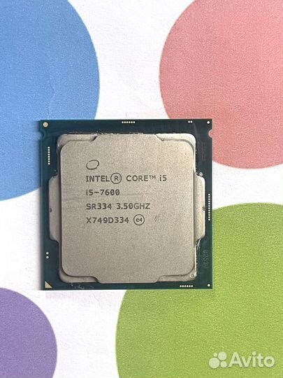 Процессор 1151 v1 Intel Core i5-7600 3.5-4.1 ггц