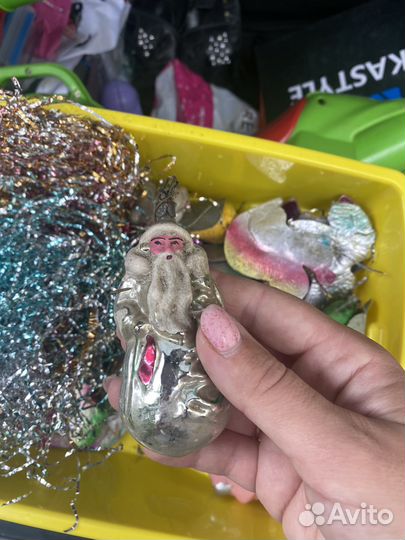 Елочные игрушки СССР