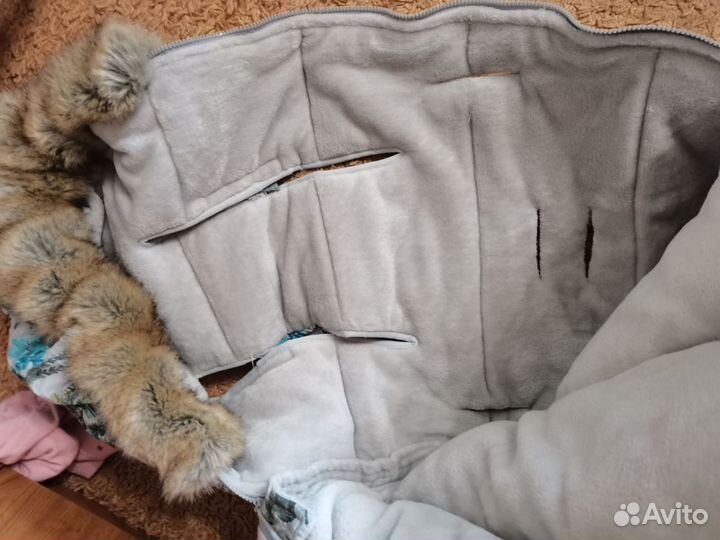 Зимний конверт в коляску