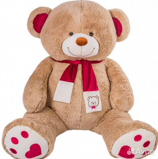 Мишка плюшевый с вышивкой