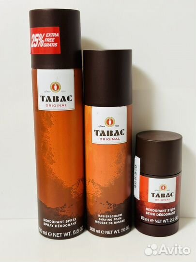 Tabac Original пена для бритья лосьон после бритья