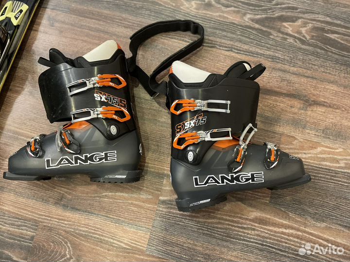 Горные лыжи с ботинками