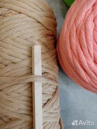 Шнур хлопковый для макраме