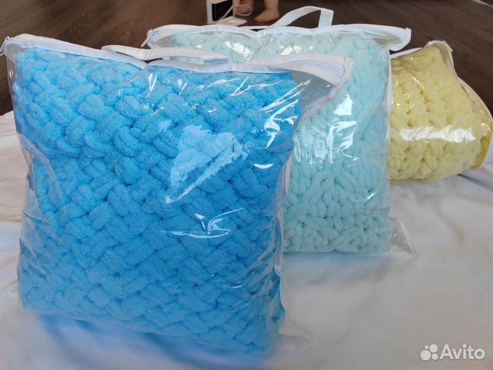 Плед детский плюшевый