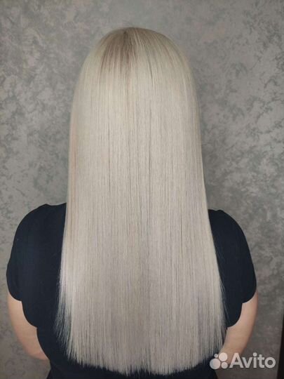 Кератиновое выпрямление-восстановление