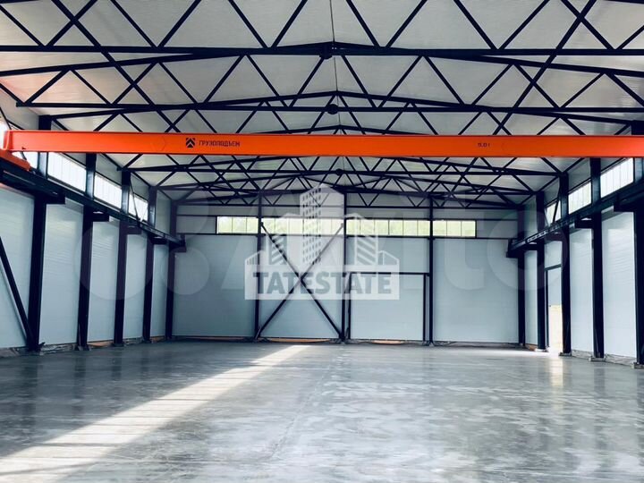 Склад-производство кран-балкой, 1440 м²