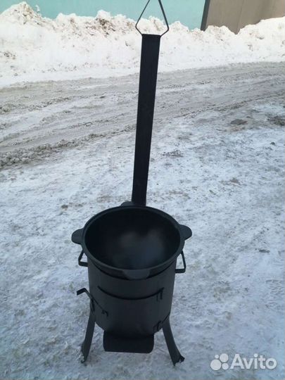Казан чугунный узбекский