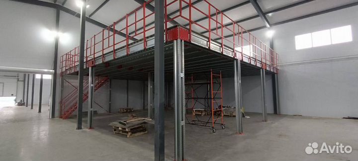 Стеллажи мезонин