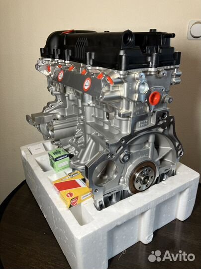 Новый мотор (двигатель) Kia Rio hyundai Solaris
