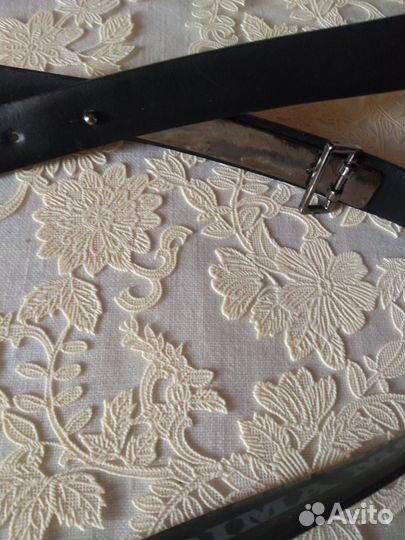 Ремень кожаный, 95 см, ширина 2см