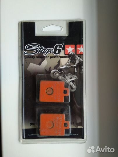 Колодки дискового тормоза Stage6 Racing Piaggio