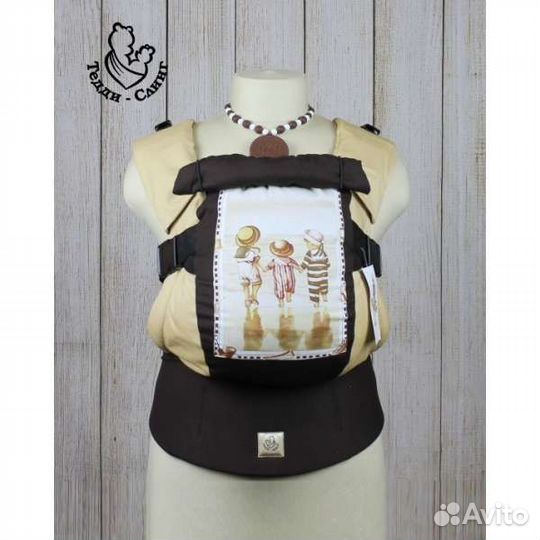 Эрго-рюкзак Люкс тм теддислинг Три Малыша