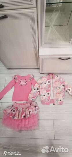 Костюм тройка для девочки 116 р