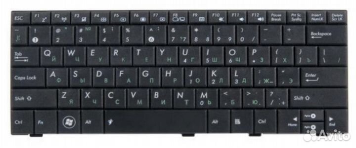 Клавиатура Asus Eee PC 1001, 1001HA, 1005, 1005HA