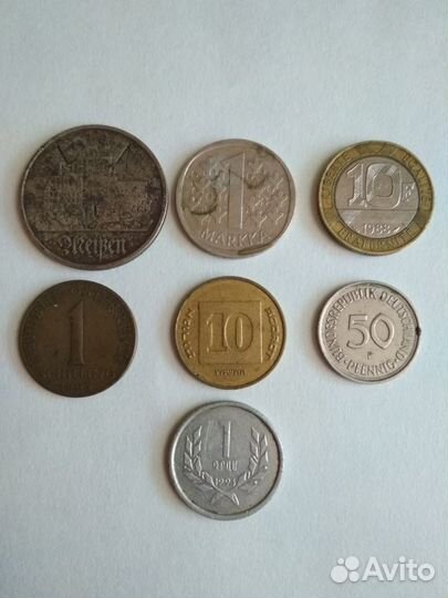 Монеты разных стран
