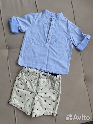 Шорты и рубашка для мальчика