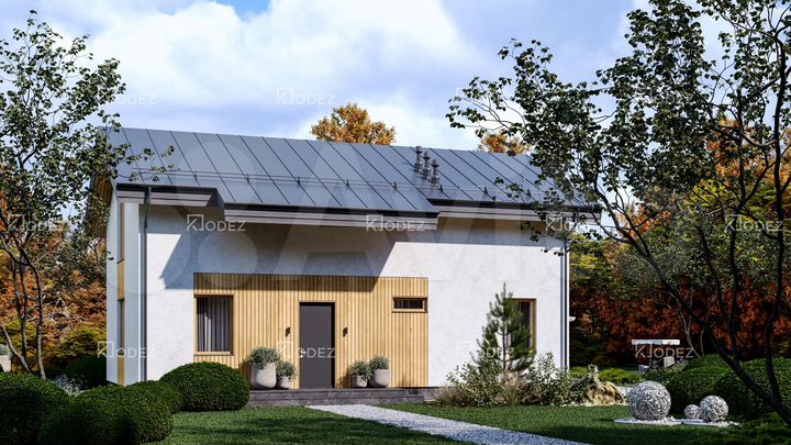 Дом 176,8 м² на участке 13 сот.