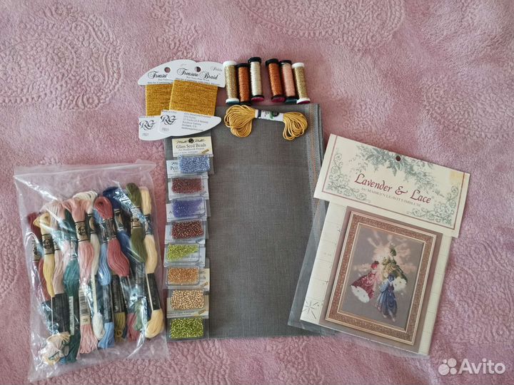 Набор для вышивания Lavender lace