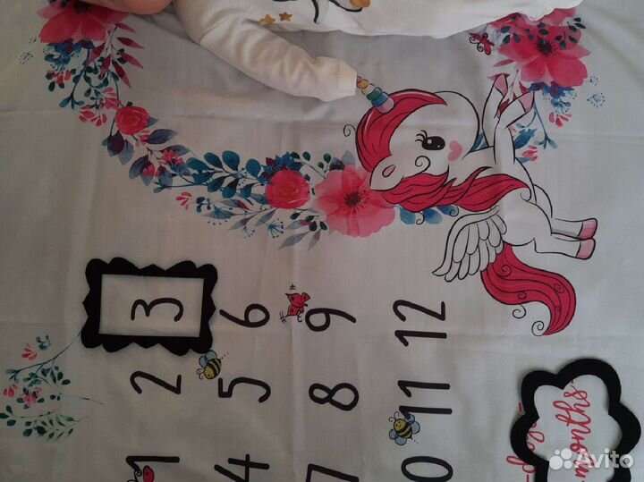 Пеленка для памятных фото+карточки