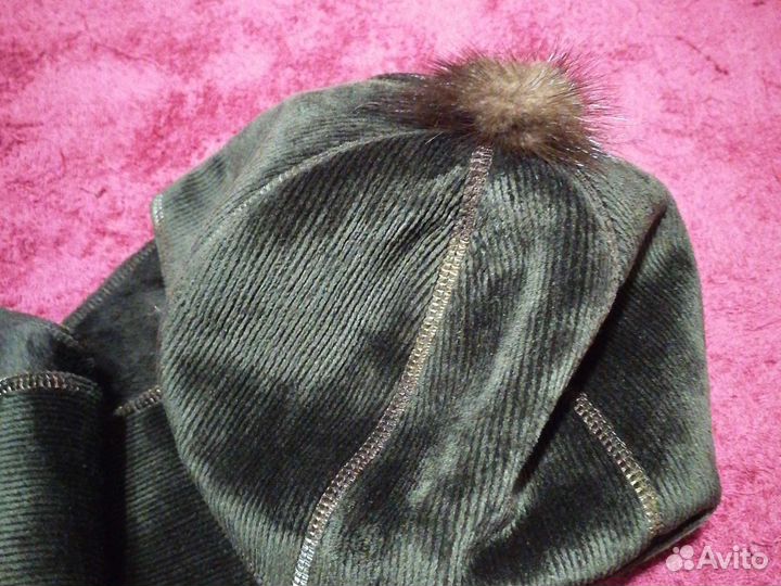 Шапочка с ушами