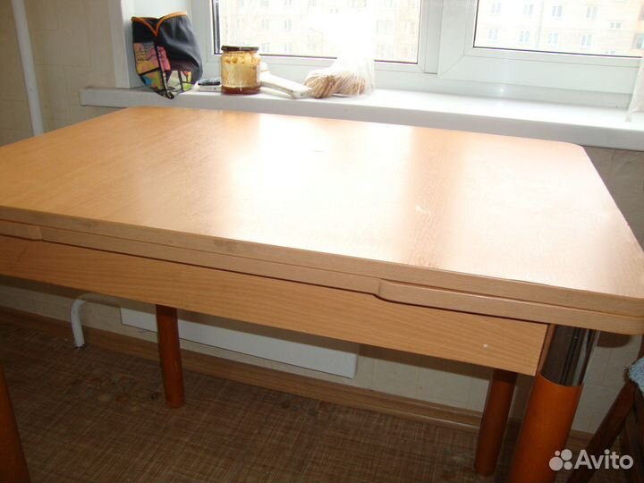 Кухонный стол раскладной б/у