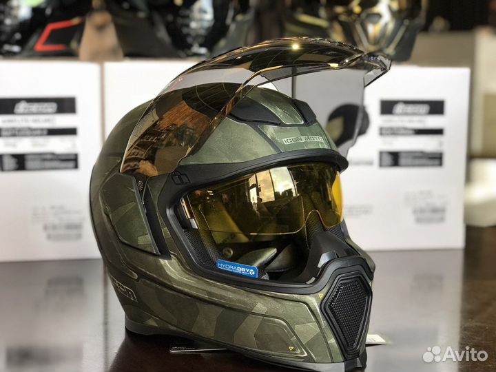 Мото шлем Icon airflite battlescar2