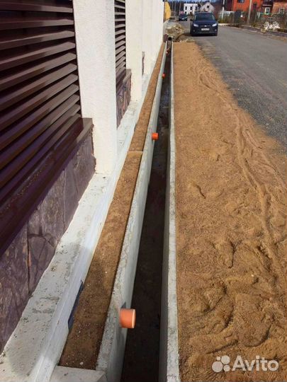 Лотки железобетонные