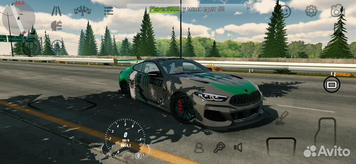 Bmw m8 competition в спорт раскраске
