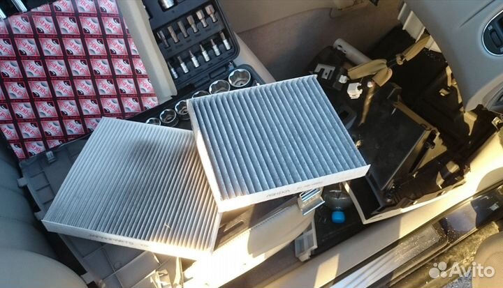 Замена салонного фильтра Daewoo Matiz II 2005-09