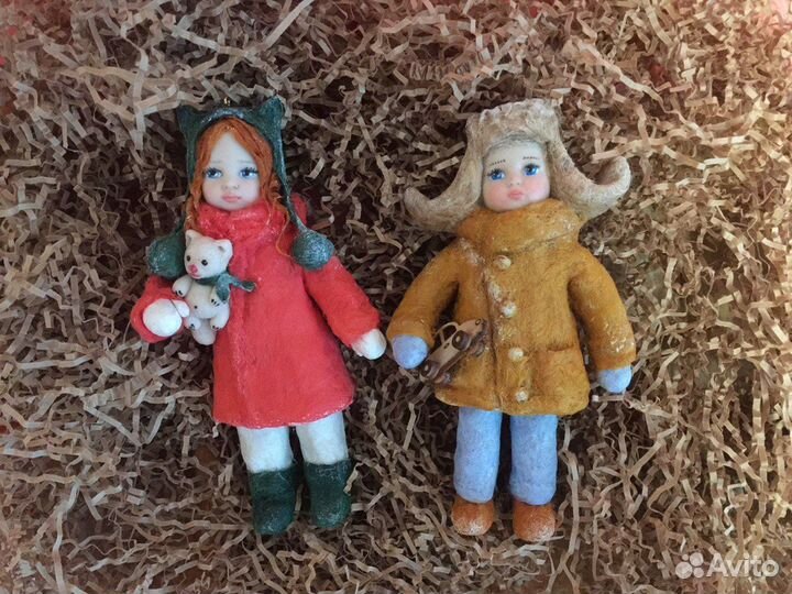 Ватные игрушки