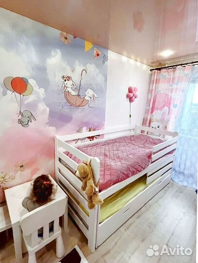 Детская кровать для двоих от 2 лет