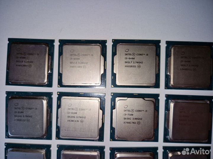 Процессоры Intel i3-6300. i5-6500. i7-6700 - 1151